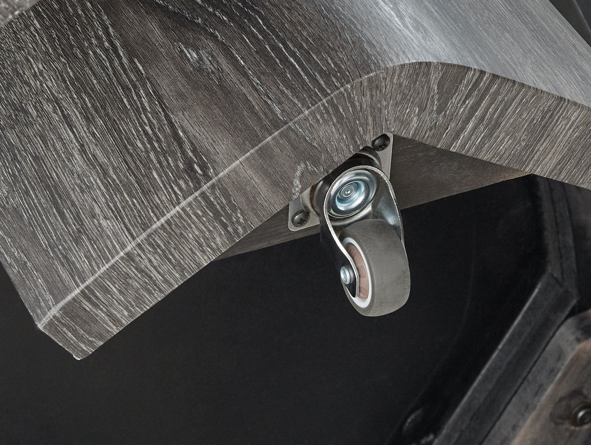 Surmour - Gray / Brown - Stacked Cocktail Table by Signature Design by Ashley® | Bel Furniture