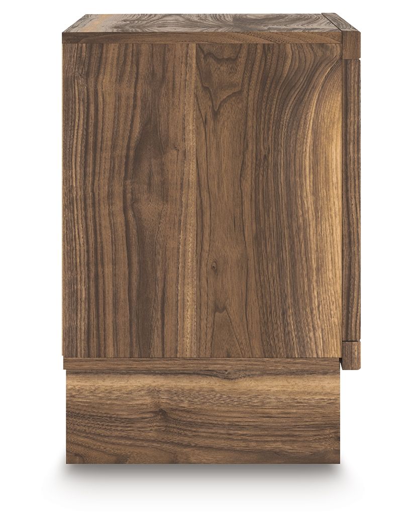 Chirason - Brown - Two Drawer Night Stand by Signature Design by Ashley® | Bel Furniture