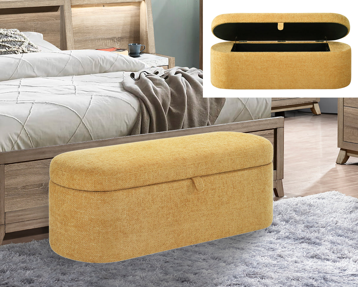 Philipa Storage Bench Tweed