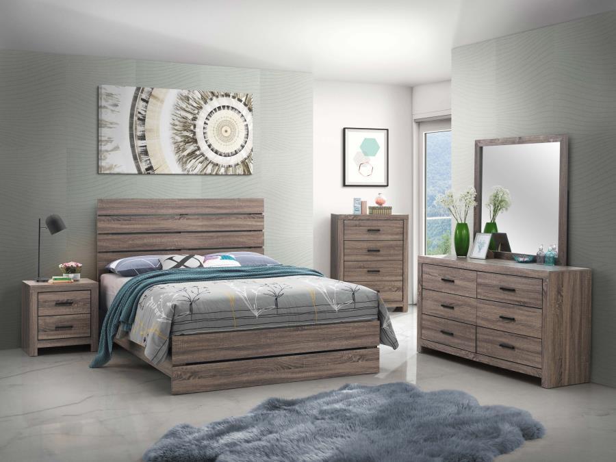 Brantford - Wood Panel Bed by CoasterEveryday | Bel Furniture