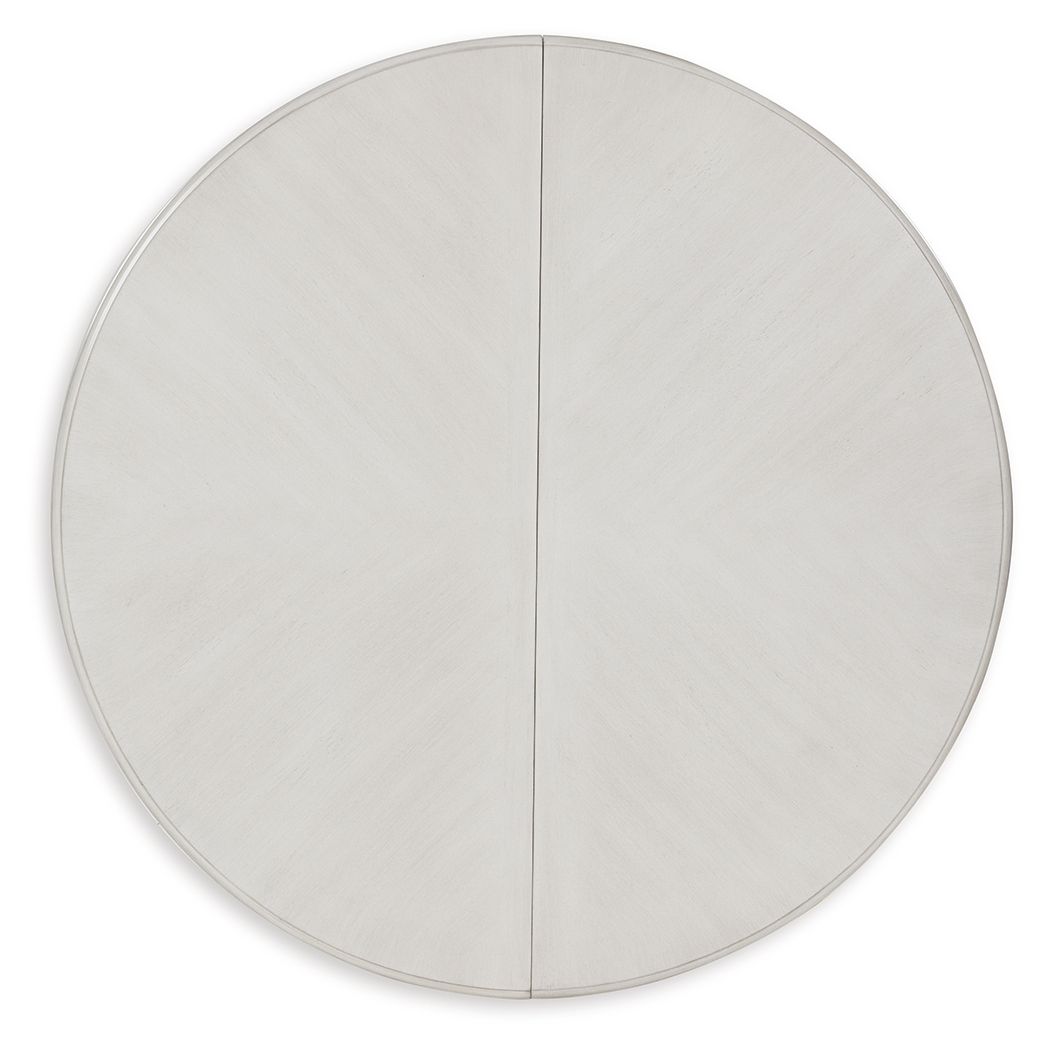 Montelaine - Antique White - Oval Dining Room Extension Table by Benchcraft® | Bel Furniture