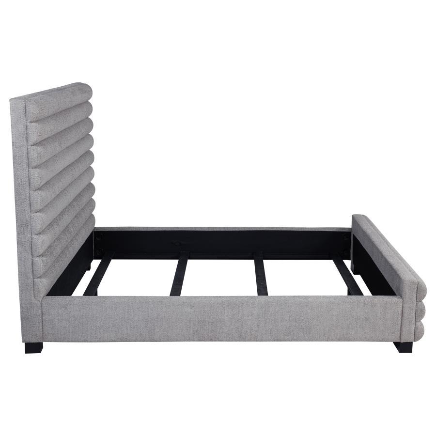 Patricia - Boucle Upholstered Bed by Coaster Fine Furniture | Bel Furniture