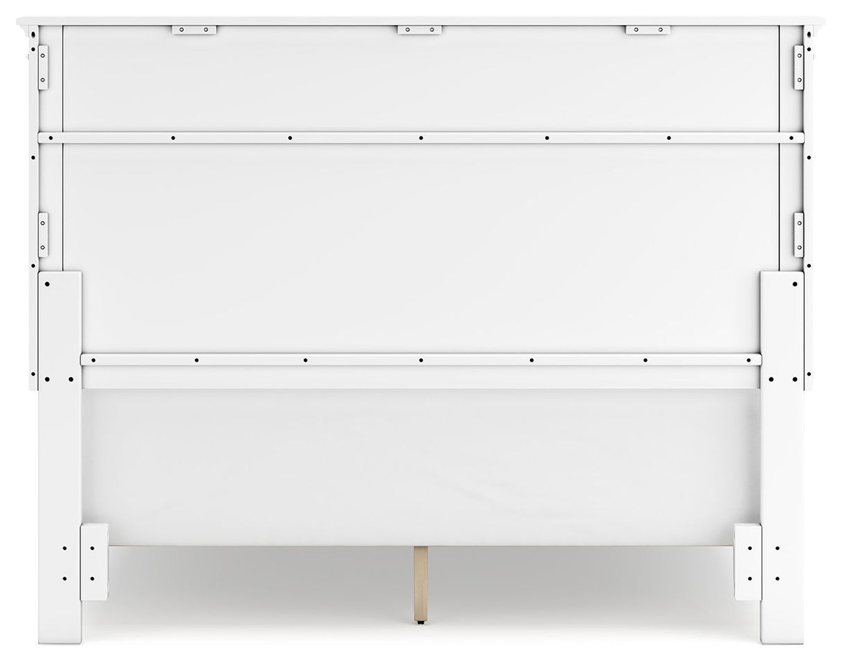 Fortman - Queen Panel Bed - White