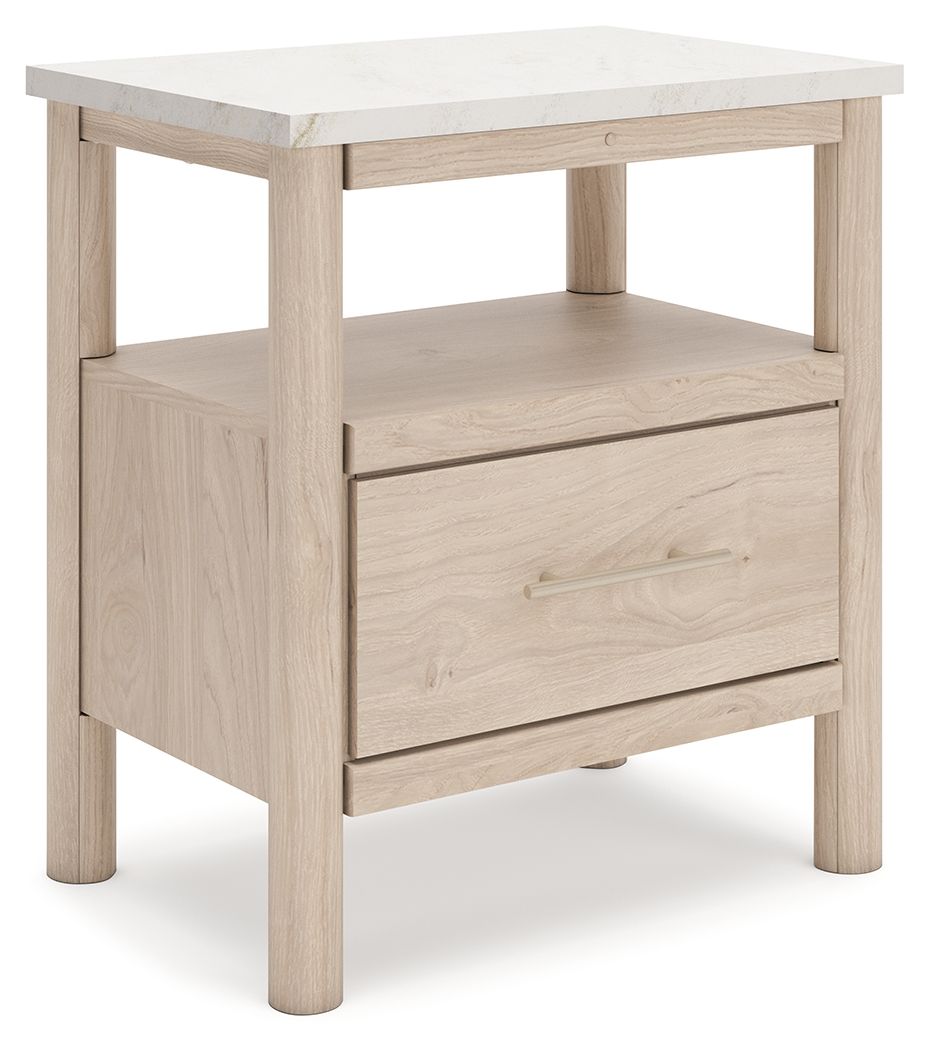 Cadmori One Drawer Night Stand Two-Tone