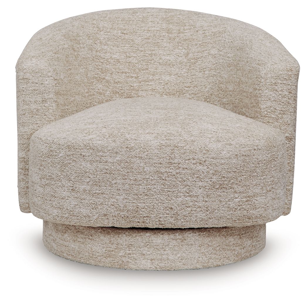 Wardsor - Stone - Swivel Chair by Signature Design by Ashley® | Bel Furniture