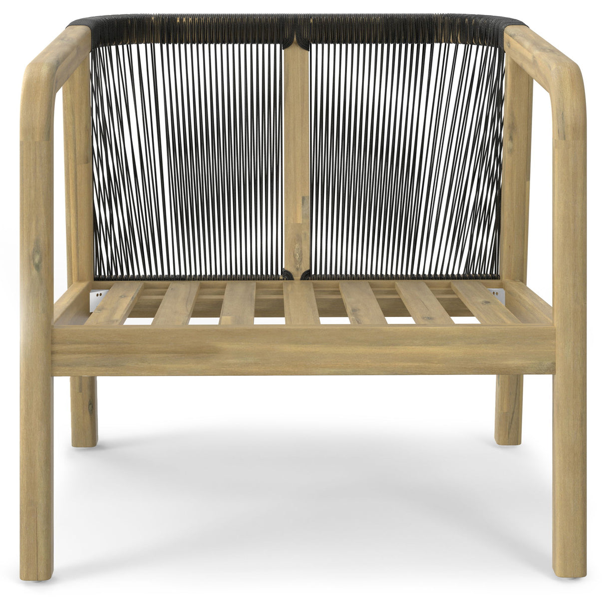 Palmetto - Outdoor Conversation Chair (Set of 2) - Stone Gray by Simpli-Home | Bel Furniture