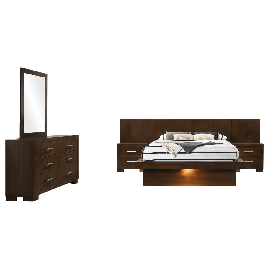Jessica - Bedroom Set With LED by CoasterEssence | Bel Furniture