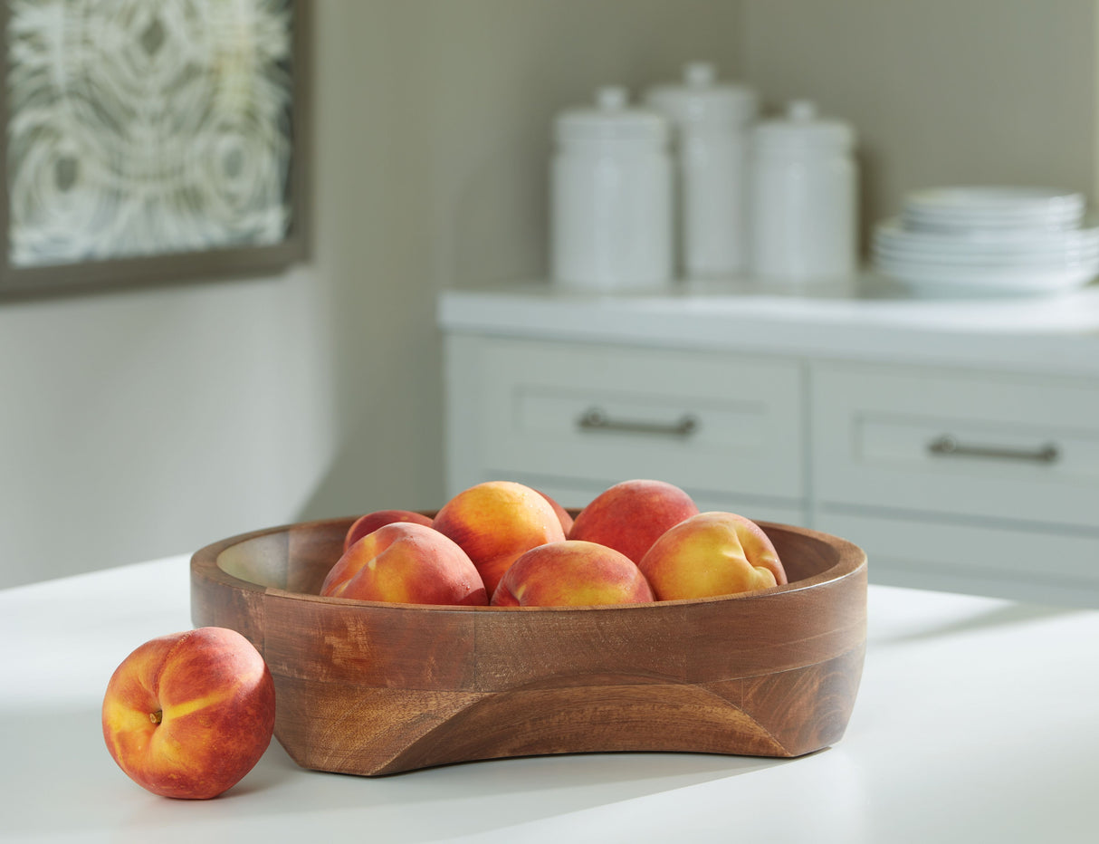Myrtewood - Natural - Bowl by Signature Design by Ashley® | Bel Furniture