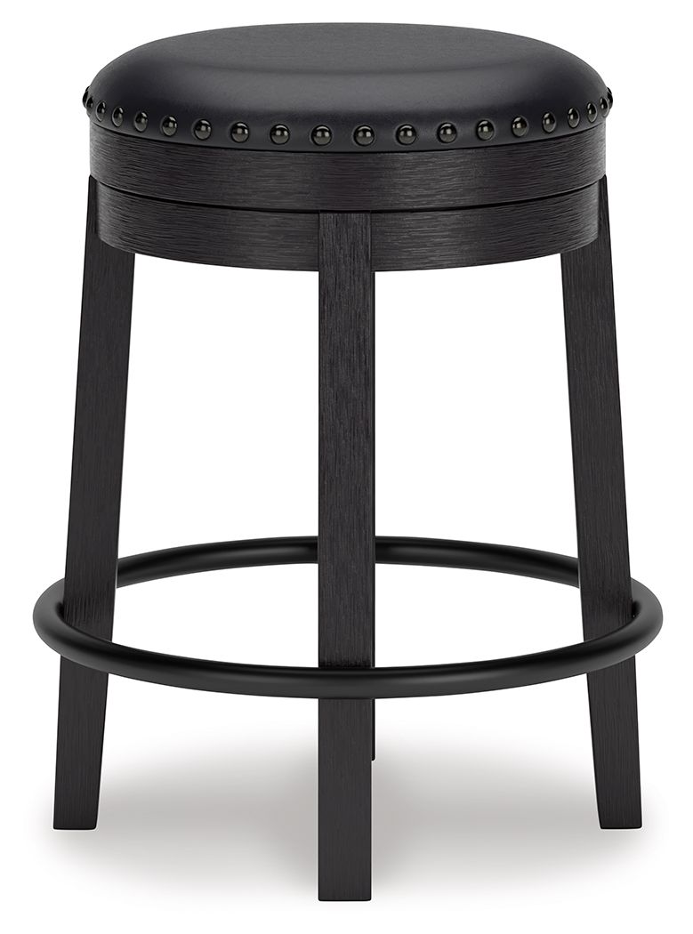 Valebeck - Upholstered Swivel Stool by Signature Design by Ashley® | Bel Furniture