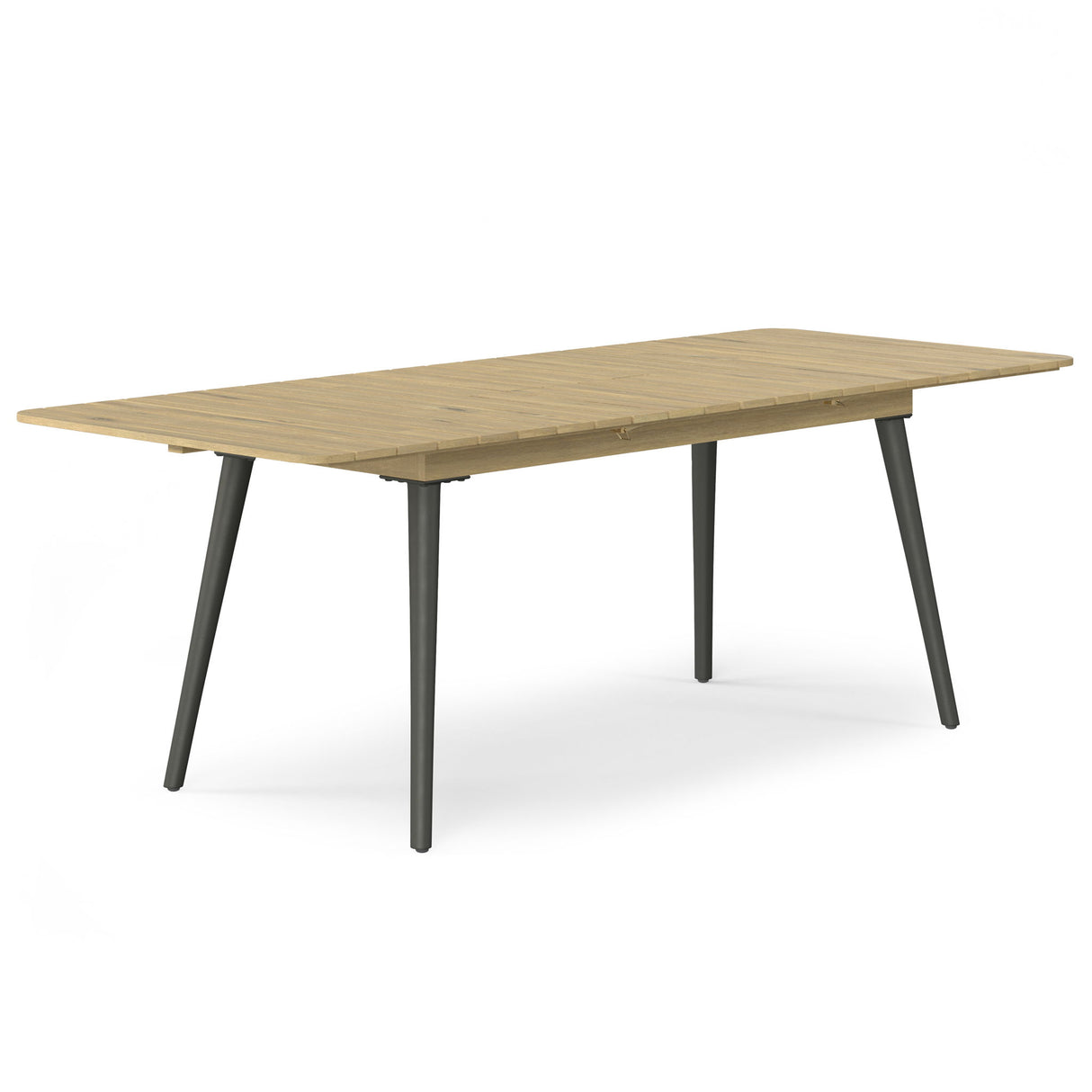 Beachside - Outdoor Extendable Dining Table - Light Teak by Simpli-Home | Bel Furniture