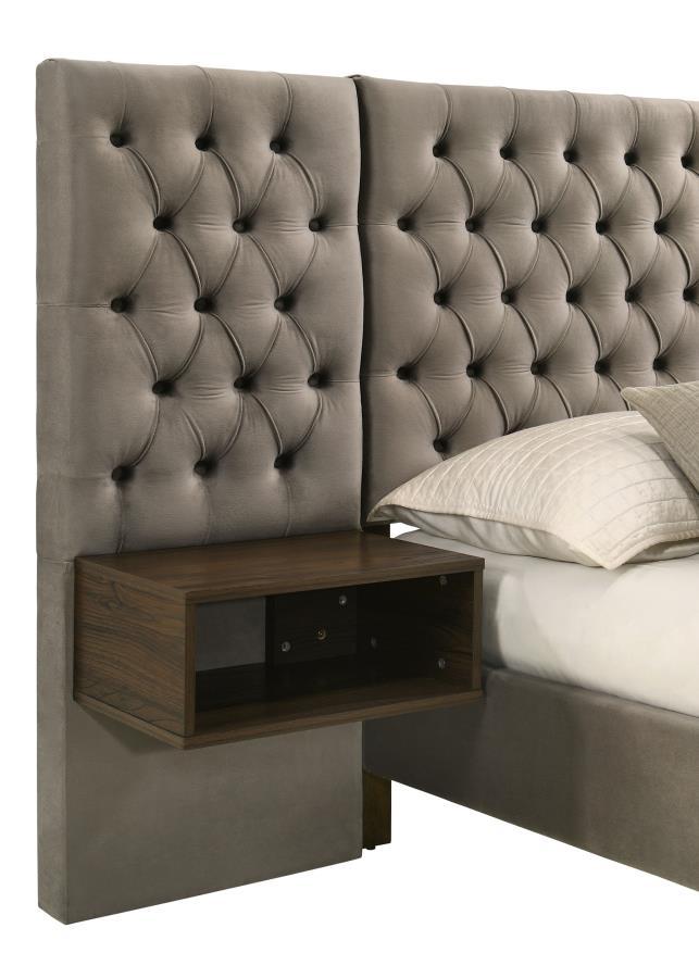 Marley - Upholstered Wall Panel Bed by Coaster Fine Furniture | Bel Furniture
