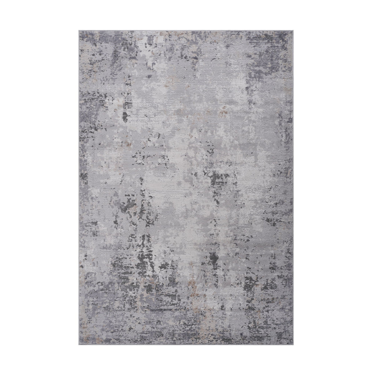 Marfi - 2' X 3' Abstract Area Rug - Ivory / Taupe
