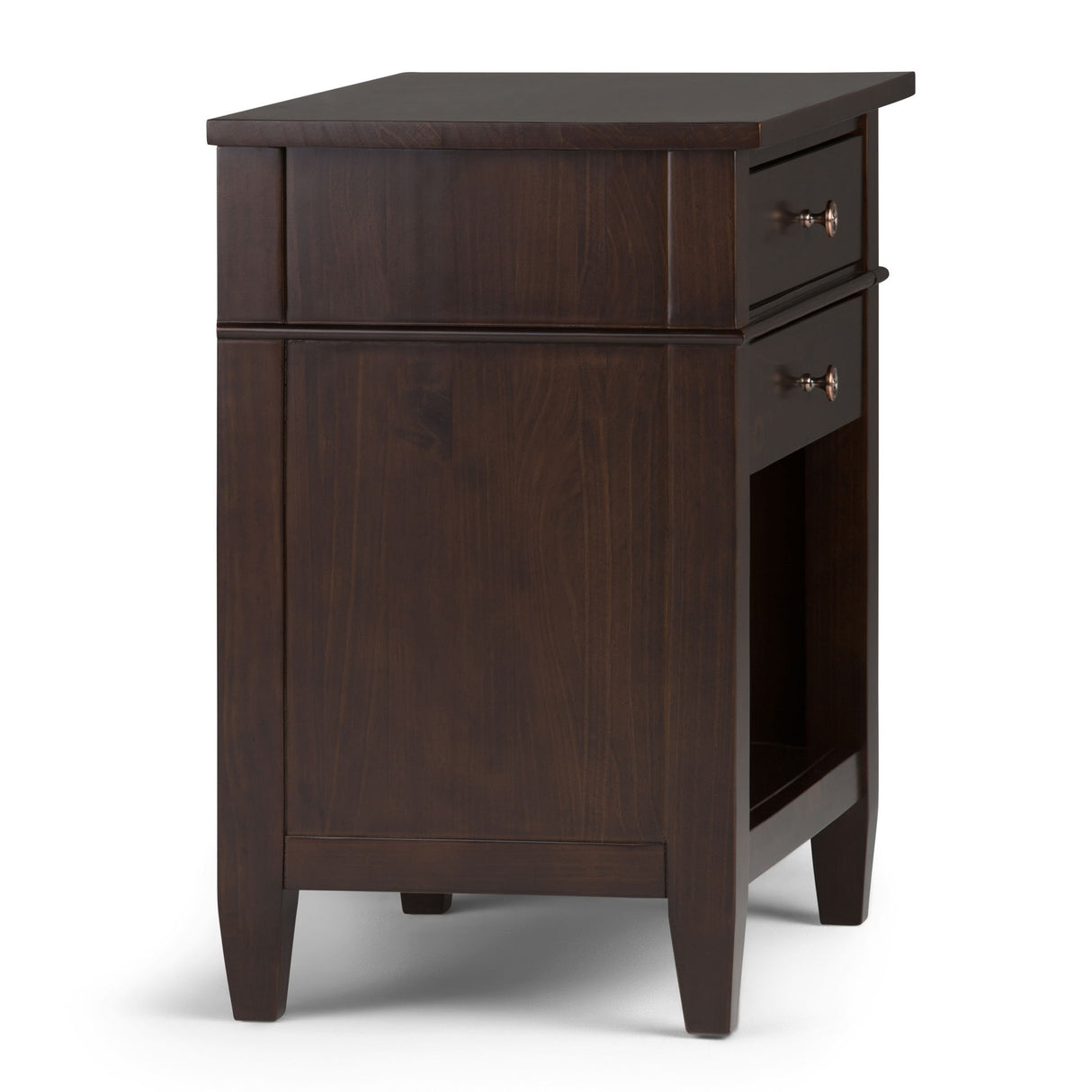 Carlton - Bedside Table, Handcrafted by Simpli-Home | Bel Furniture