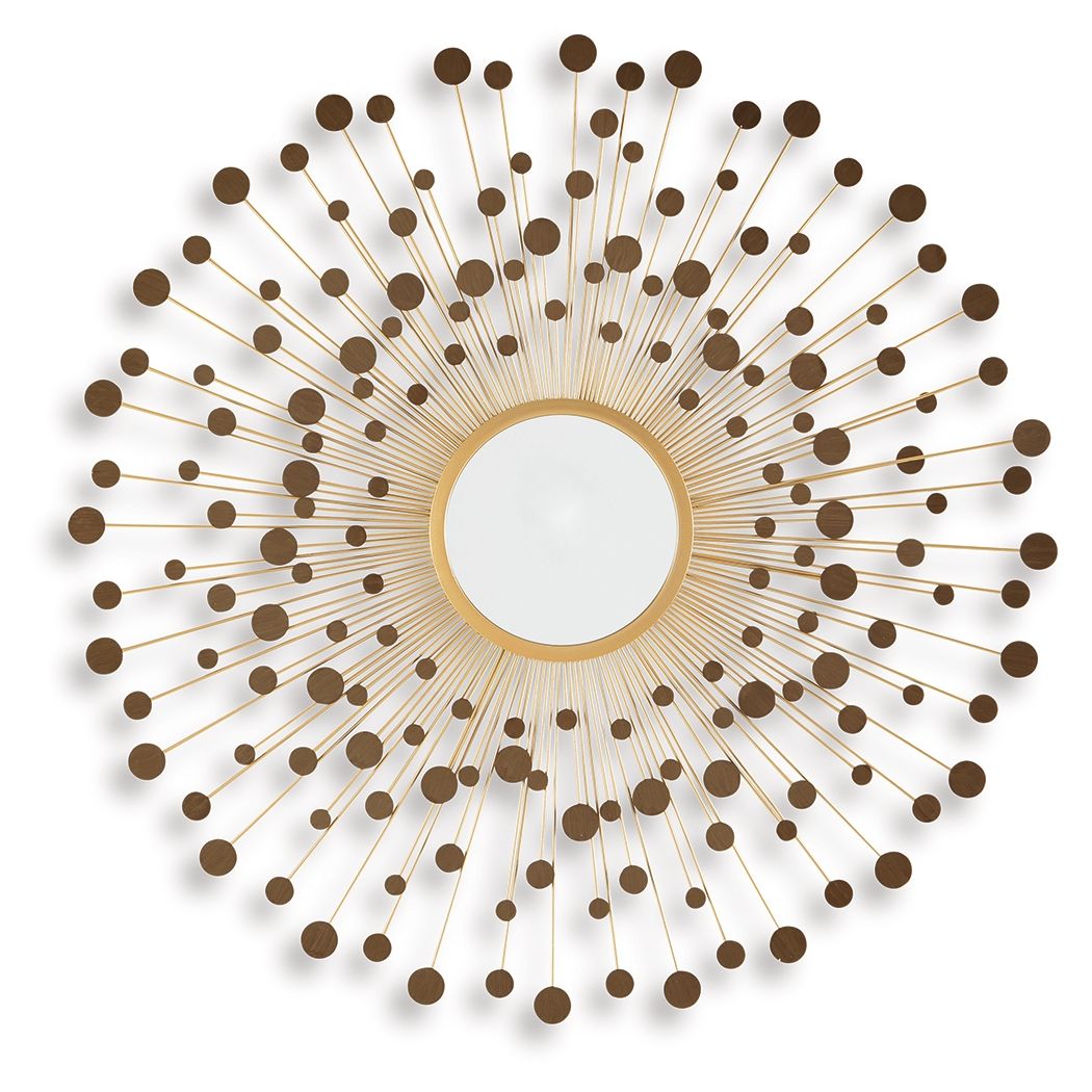 Morwenna - Bronze / Gold Finish - Accent Mirror by Signature Design by Ashley® | Bel Furniture