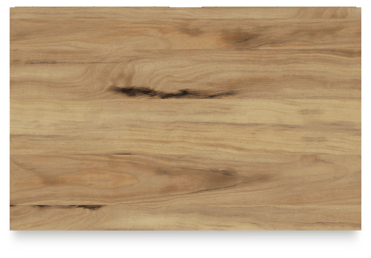 Bermacy - Light Brown - Five Drawer Chest by Signature Design by Ashley® | Bel Furniture