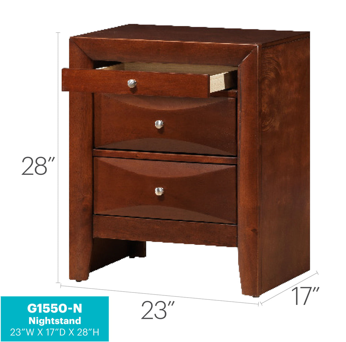 Modern Design Nightstand - view 11