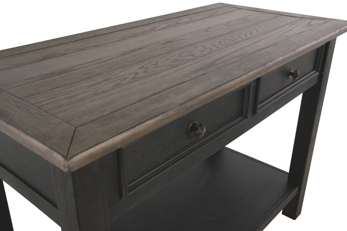 Tyler Creek - Grayish Brown / Black - Sofa Table by Signature Design by Ashley® | Bel Furniture