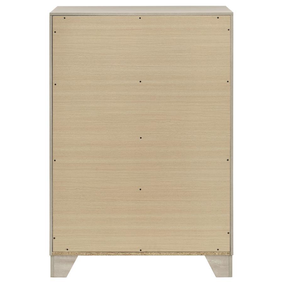 Trenton - 4-Drawer Bedroom Chest Of Drawers - Rustic Cream by Coaster Fine Furniture | Bel Furniture