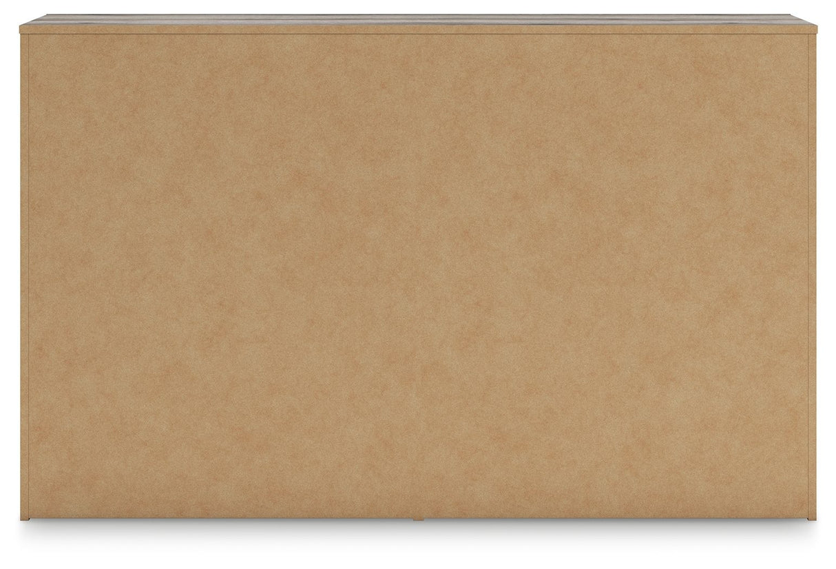 Graystorm - Brown Gray - Six Drawer Dresser by Signature Design by Ashley® | Bel Furniture