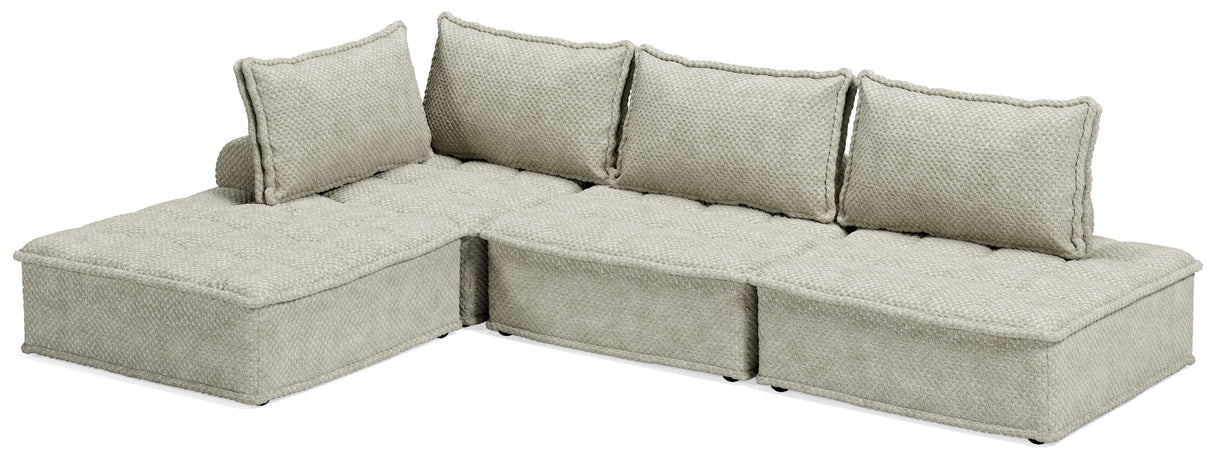 Bales - Sectional Light Brown 4 Pc. Modular Seating by Signature Design by Ashley® | Bel Furniture