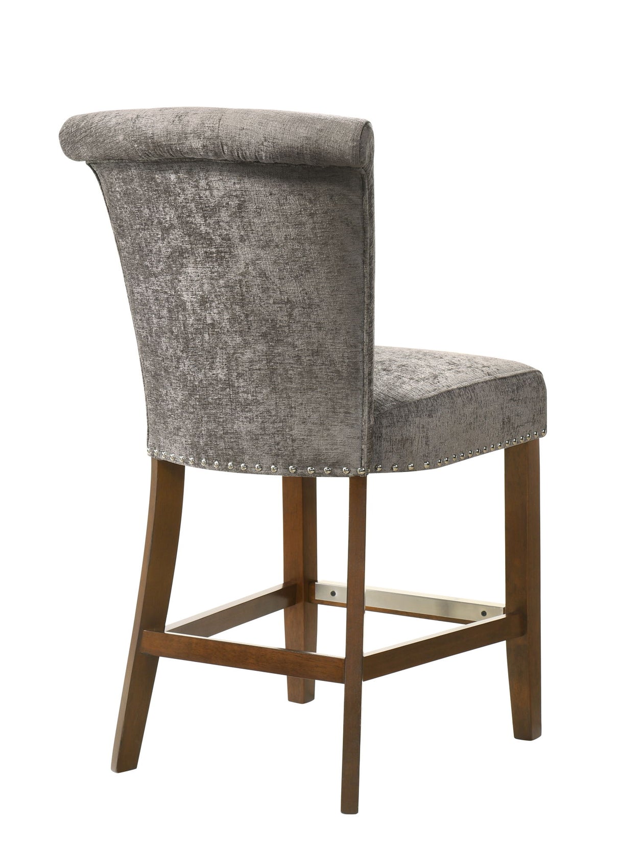 Auggie - 20.5" Fabric Counter Height Chair With Nailhead Trim by Lilola Home | Bel Furniture