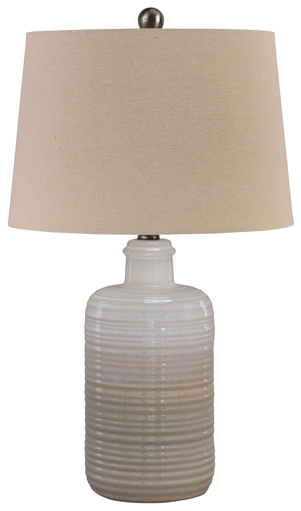 Marnina - Ceramic Table Lamp (Set of 2) - Taupe