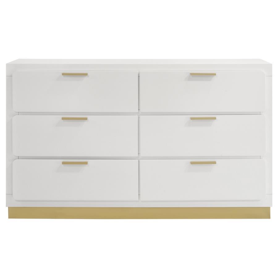 Caraway - 6-Drawer Dresser by Coaster Fine Furniture | Bel Furniture