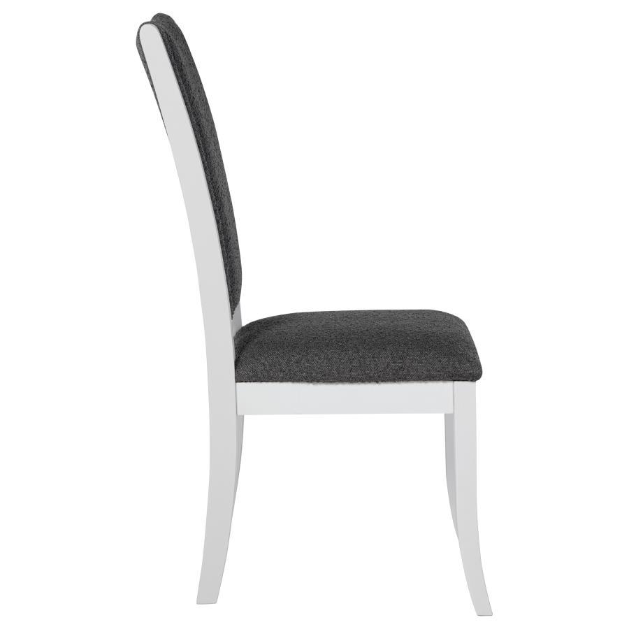 Judd - Upholstered Dining Side Chair (Set of 2) - Pearl White by Coaster Fine Furniture | Bel Furniture