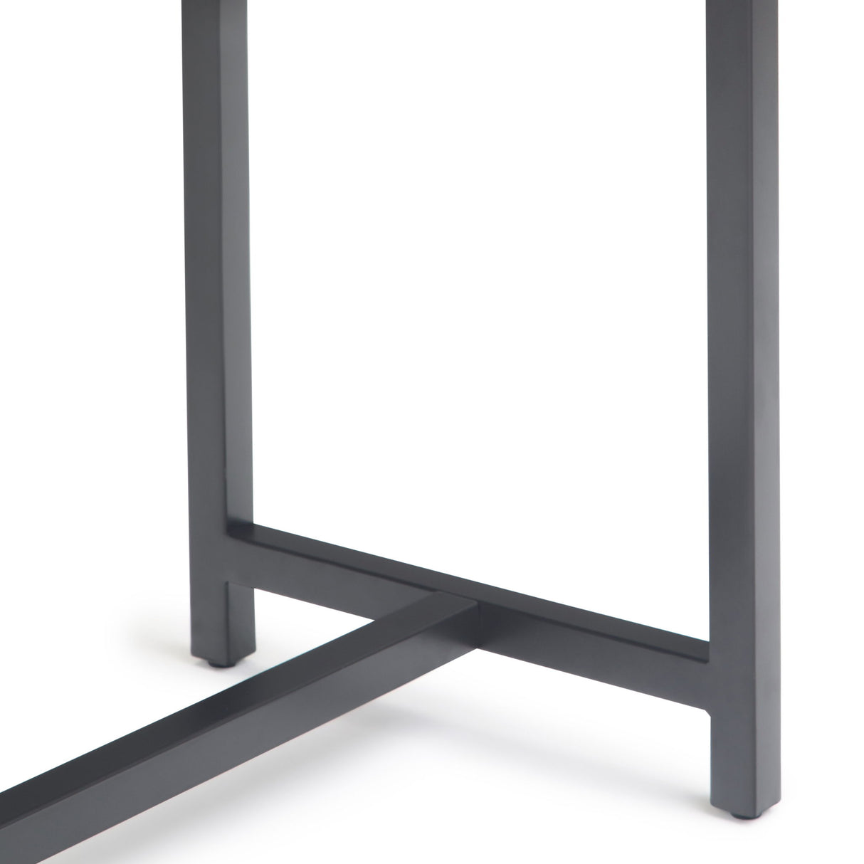 Banting - Mid Century Wide Console Table - Walnut Brown by Simpli-Home | Bel Furniture