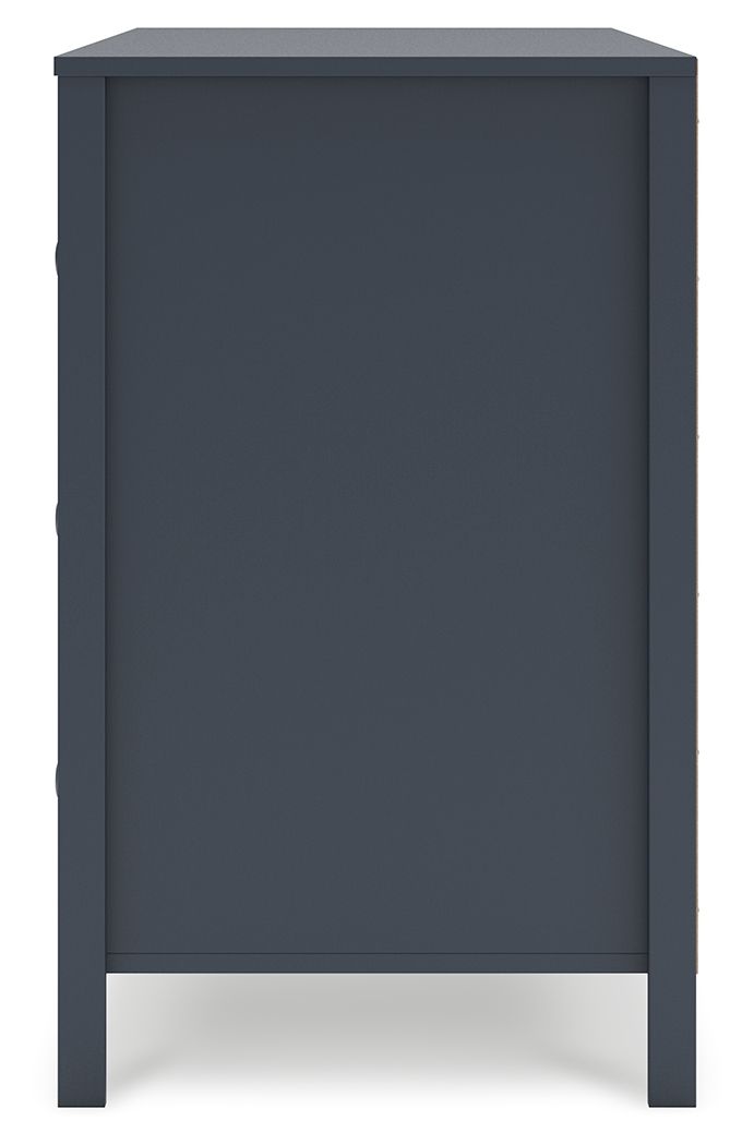 Simmenfort - Navy Blue - Six Drawer Dresser by Signature Design by Ashley® | Bel Furniture