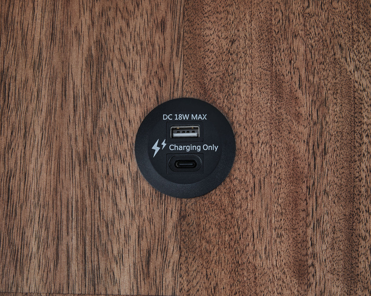 Wildenauer - Brown / Black - Chair Side End Table by Signature Design by Ashley® | Bel Furniture