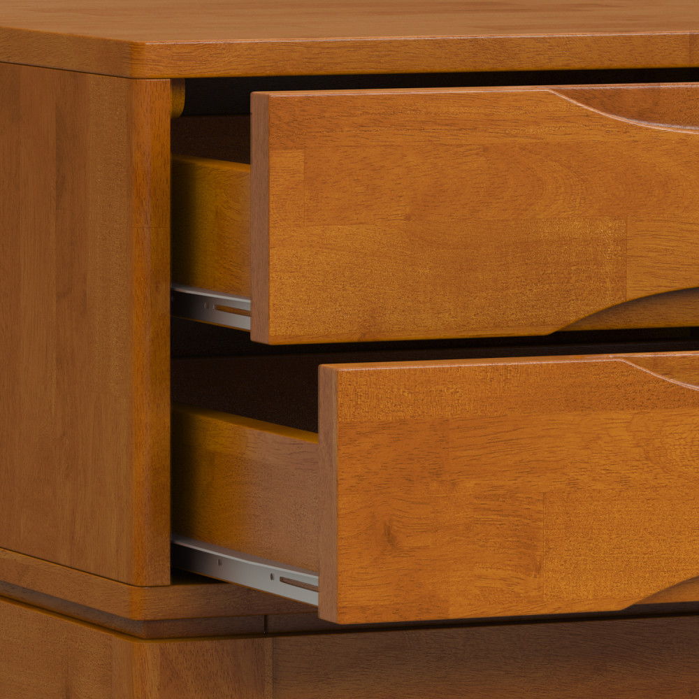 Harper - Handcrafted End Table by Simpli-Home | Bel Furniture