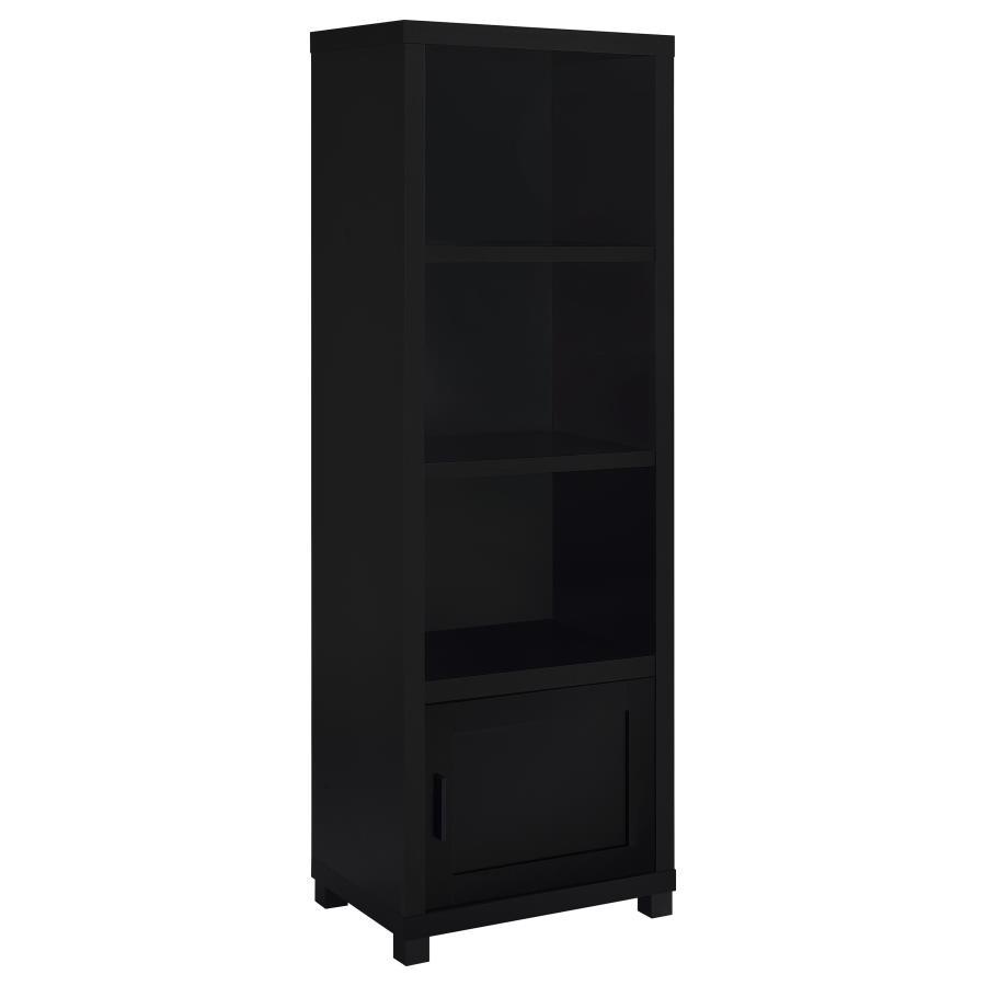 Jupiter - 3 Piece Entertainment Center TV Stand - Black by Coaster Fine Furniture | Bel Furniture