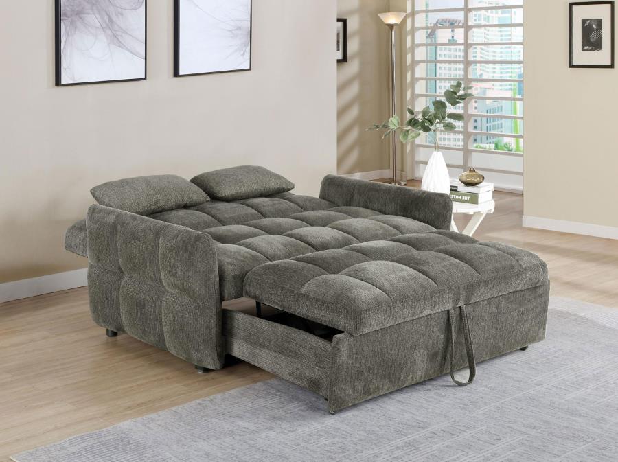 Cotswold - Upholstered Convertible Sleeper Sofa Bed by CoasterEssence | Bel Furniture