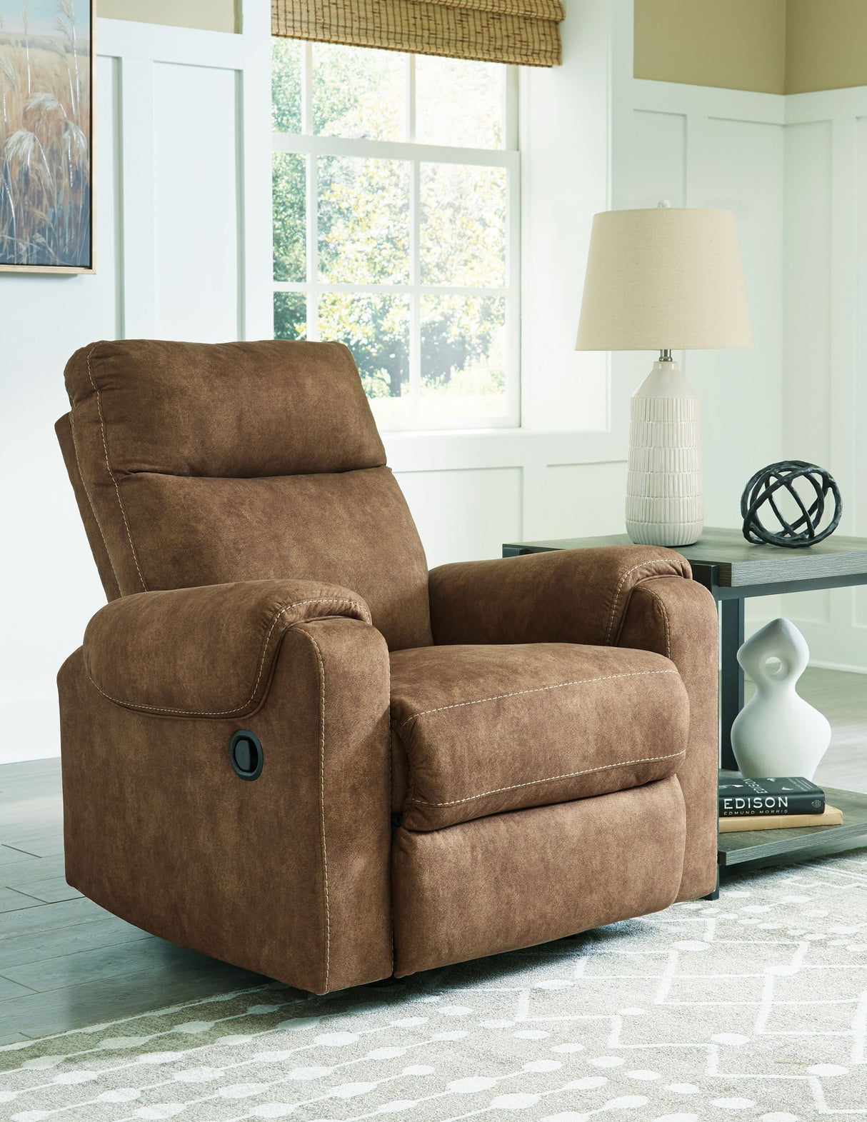 Edenwold - Brindle - Rocker Recliner by Signature Design by Ashley® | Bel Furniture