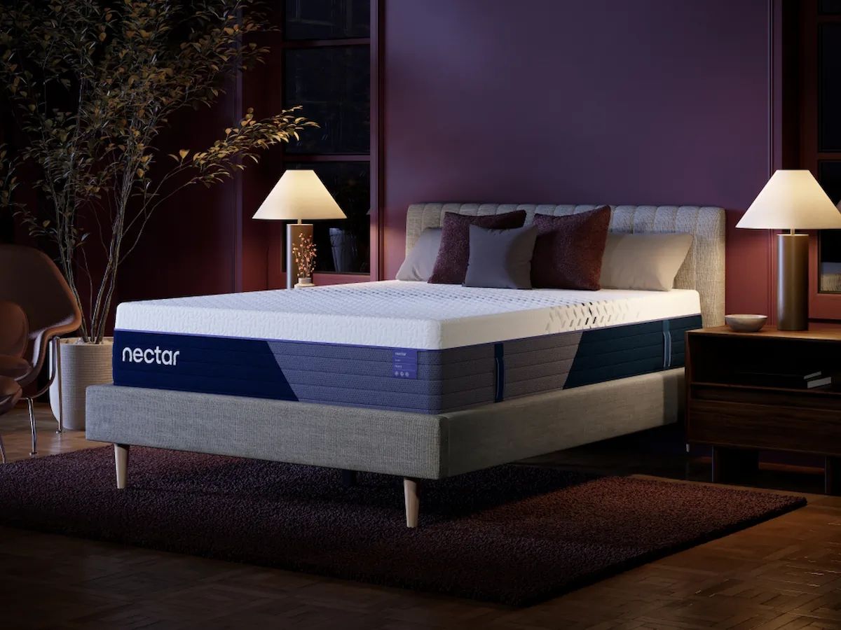 Nectar Luxe Hybrid - Twin Mattress - White