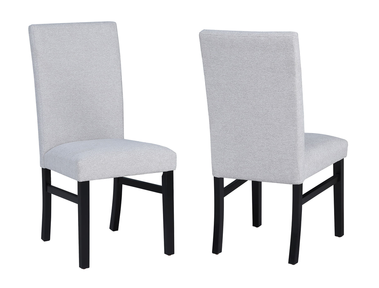 Tracy - Side Chair (Set of 2) Pearl Silver by Crown Mark | Bel Furniture