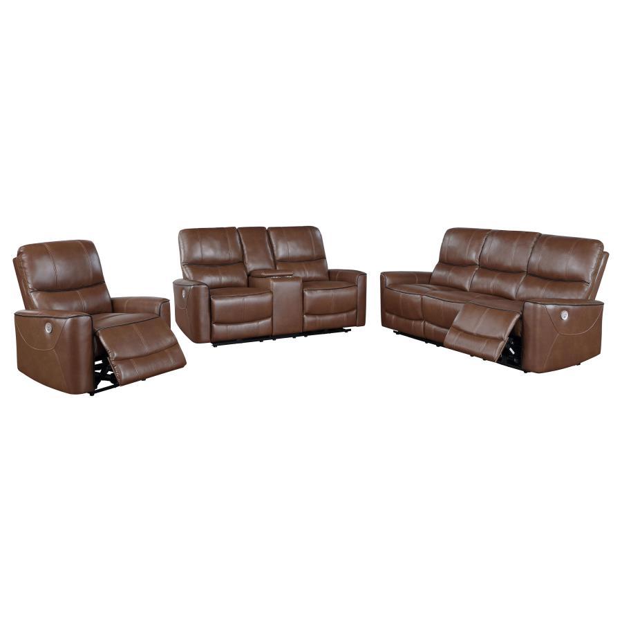 Greenfield - Power Reclining Sofa Set by Coaster Fine Furniture | Bel Furniture