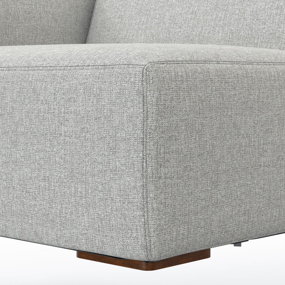 Rex - Left Arm Sofa Module - Gray by Simpli-Home | Bel Furniture