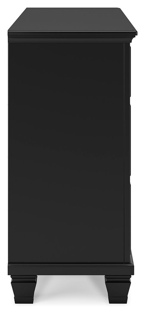 Lanolee - Black - Dresser by Signature Design by Ashley® | Bel Furniture