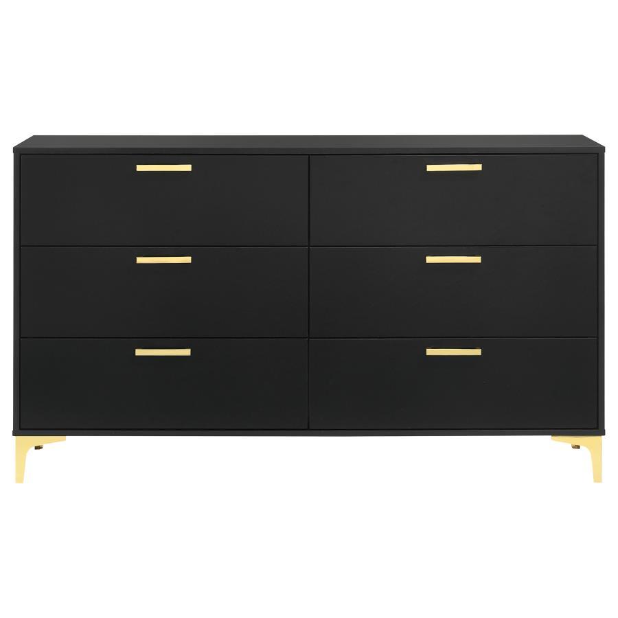 Kendall - 6-Drawer Dresser by CoasterEveryday | Bel Furniture