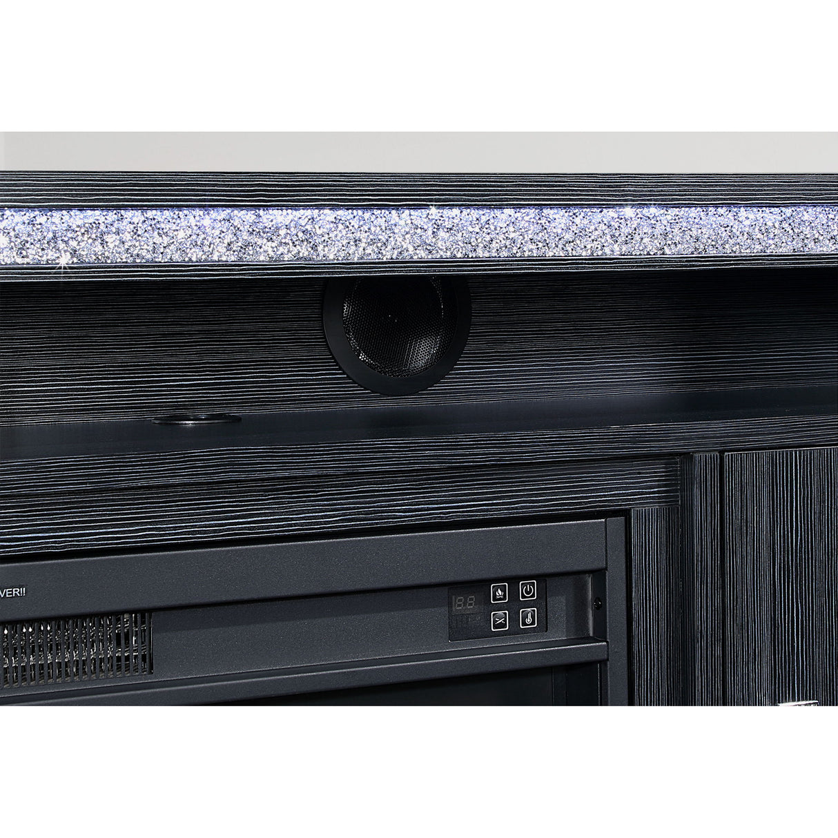 Almera - Fireplace With Adjustable Temperature And LED Options