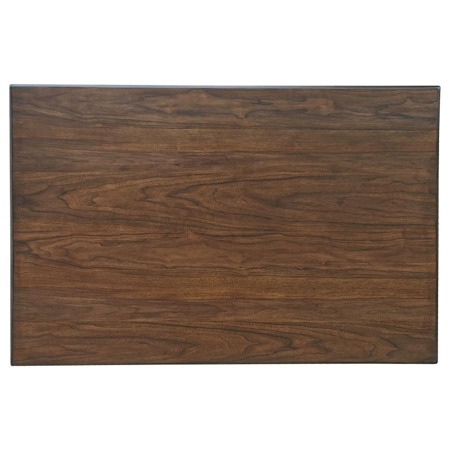Dewey - Rectangular Counter Height Dining Table - Walnut by CoasterEssence | Bel Furniture