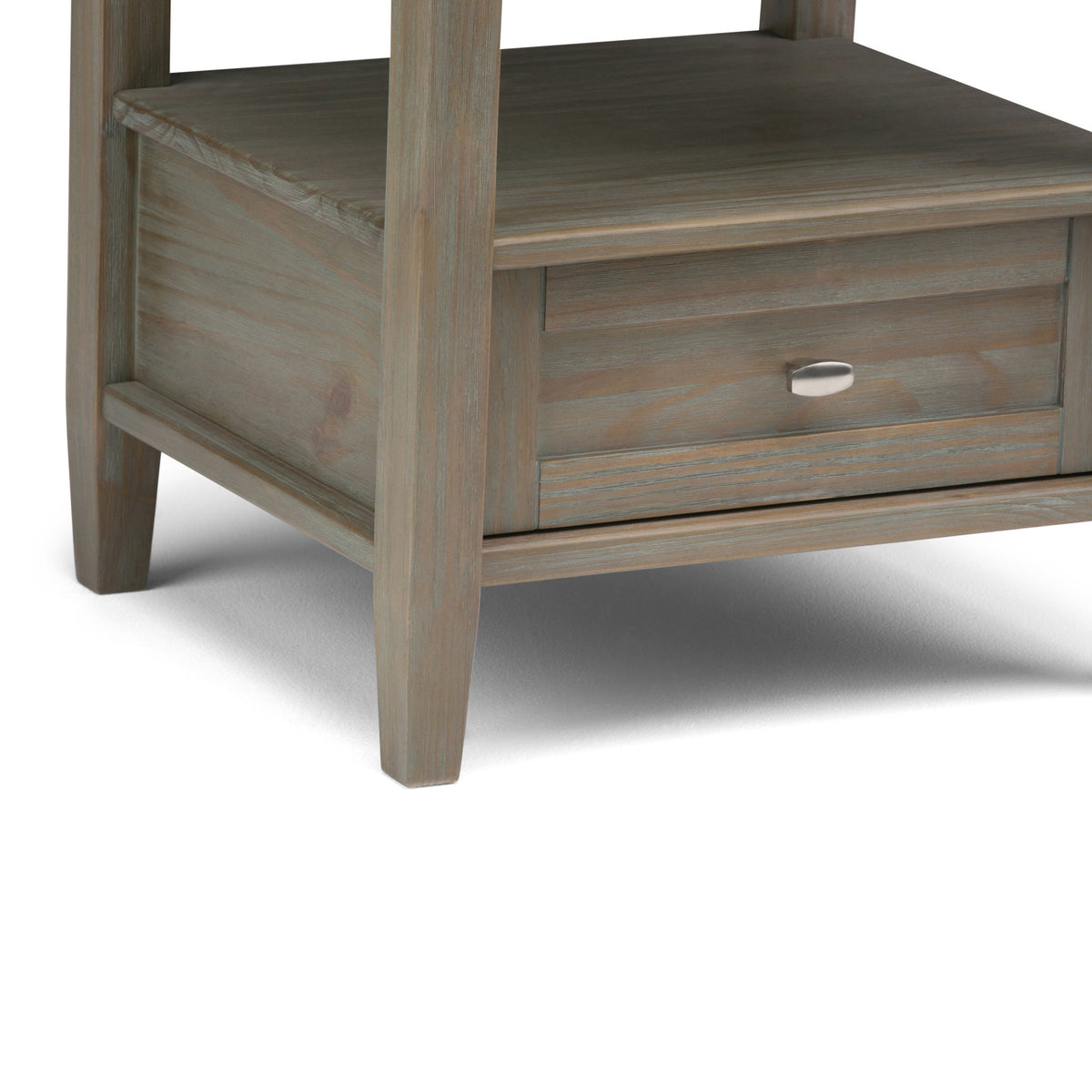 Warm Shaker - End Table - Light Brown