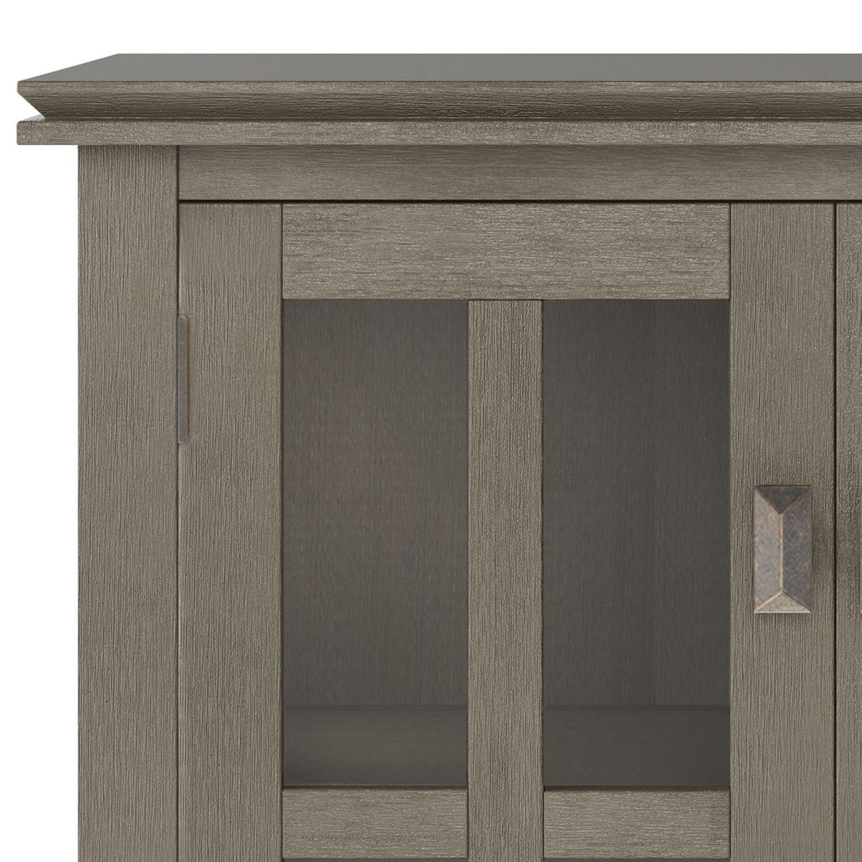 Artisan - Handcrafted Low Storage Cabinet by Simpli-Home | Bel Furniture