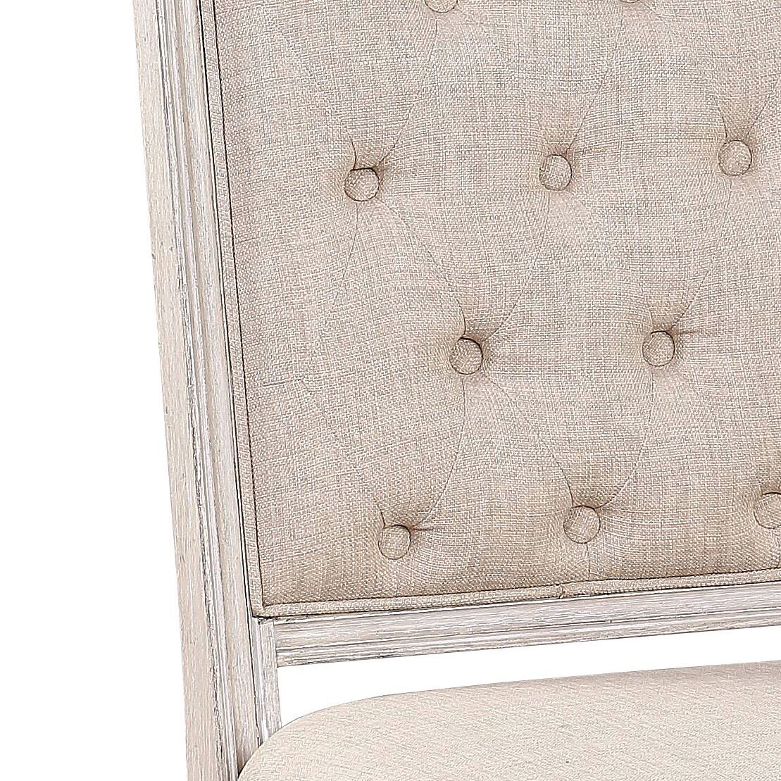 Wynsor - Side Chair (Set of 2) - Antique Champagne by Urban Nest | Bel Furniture