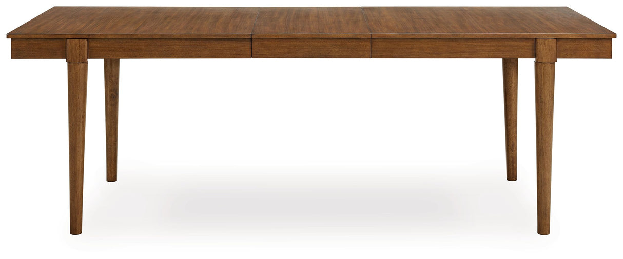 Lyncott - Brown - Rectangular Dining Room Extension Table by Signature Design by Ashley® | Bel Furniture