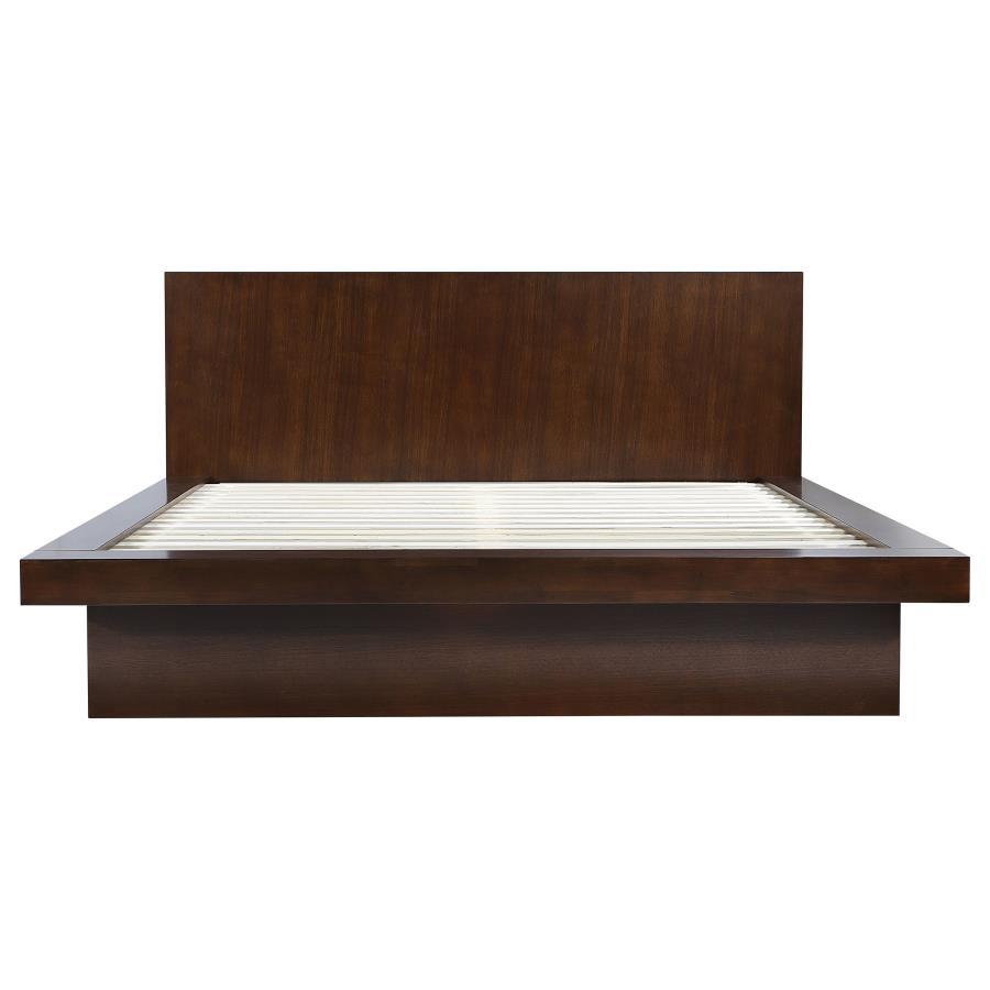 Jessica - Wood LED Panel Bed by CoasterEssence | Bel Furniture