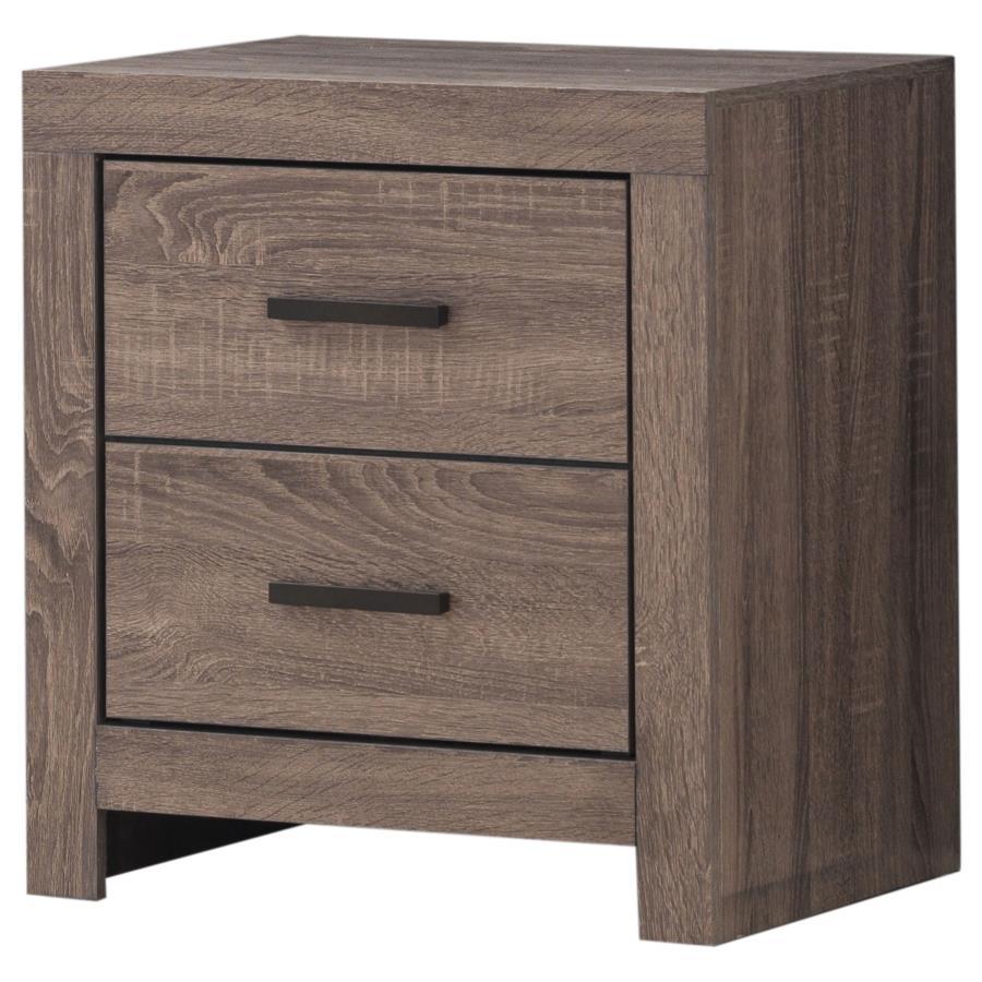 Brantford - 2-Drawer Nightstand by CoasterEveryday | Bel Furniture