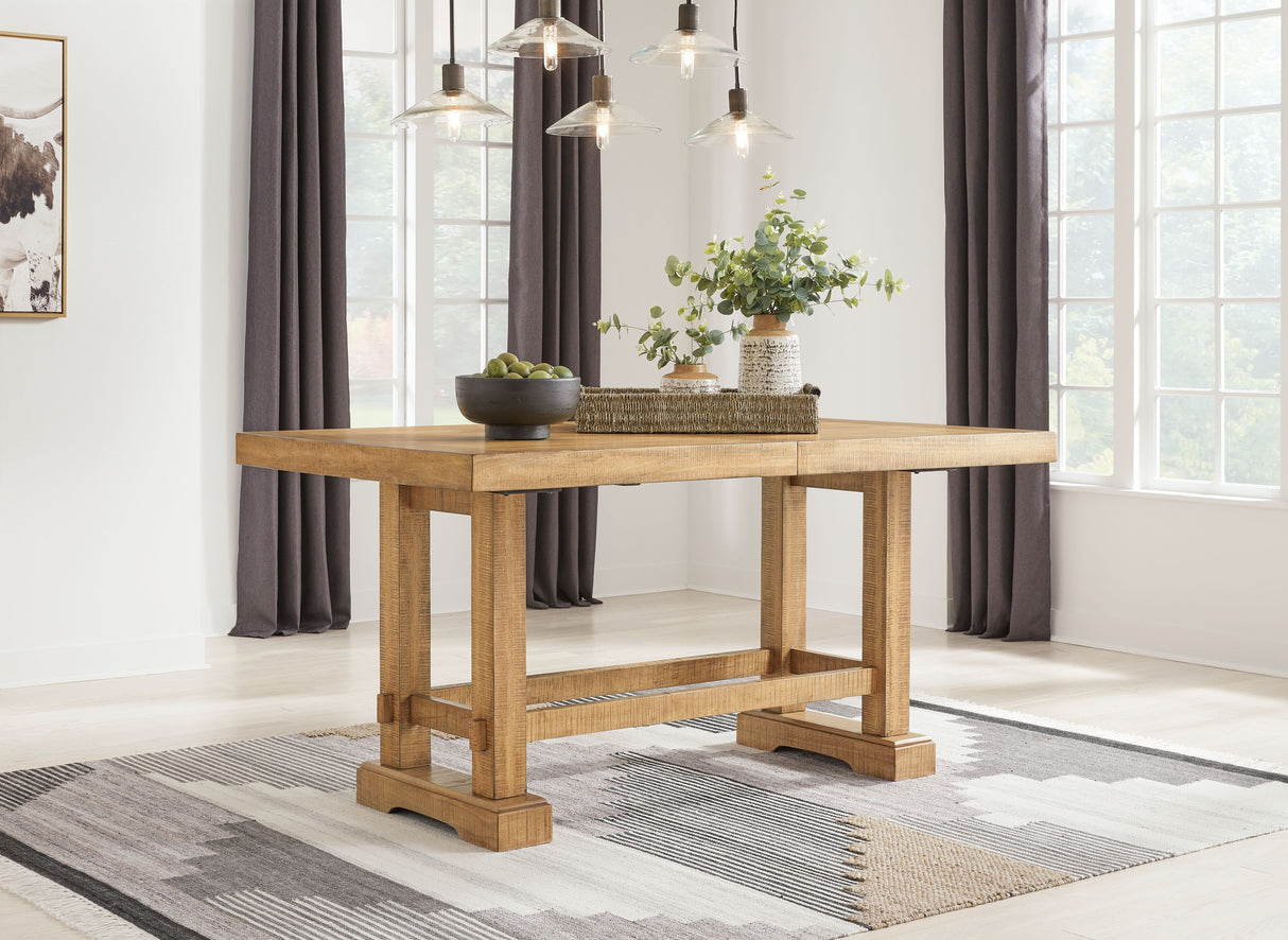 Havonplane - Brown - Rectangular Dining Room Counter Extension Table by Signature Design by Ashley® | Bel Furniture